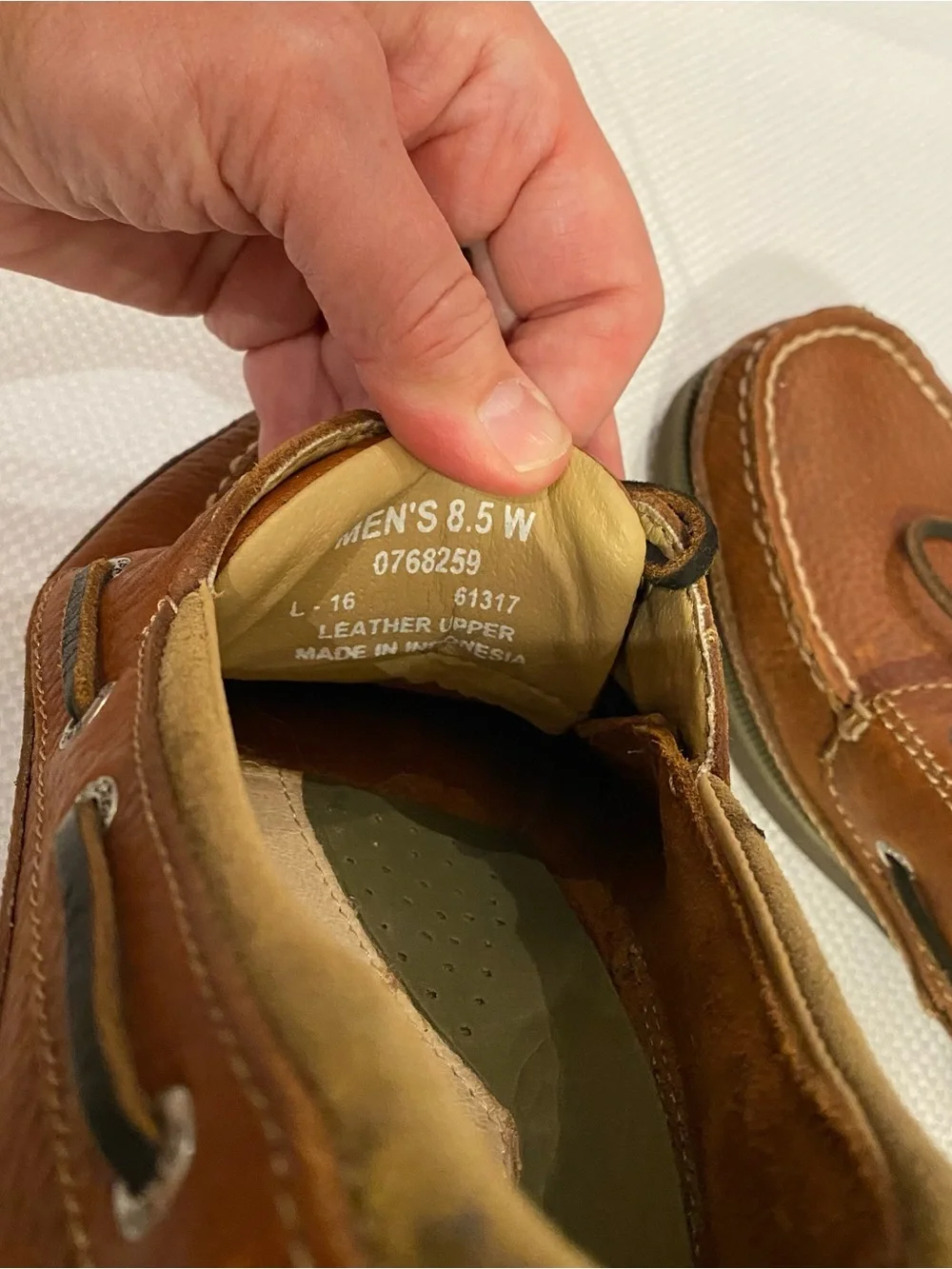 Sperry authentic boat